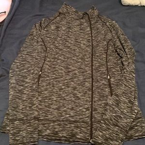 Livi active Gray zip up athletic hoodie